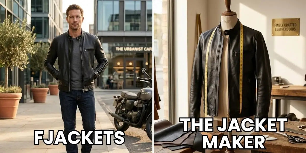 FJackets vs The Jacket Maker: Which Leather Jacket Brand Deserves Your Money?