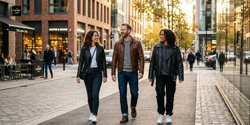 Leather Jacket Fit Guide: Slim vs. Regular vs. Oversized